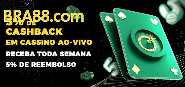 Promoções do cassino ao Vivo BRA88.com